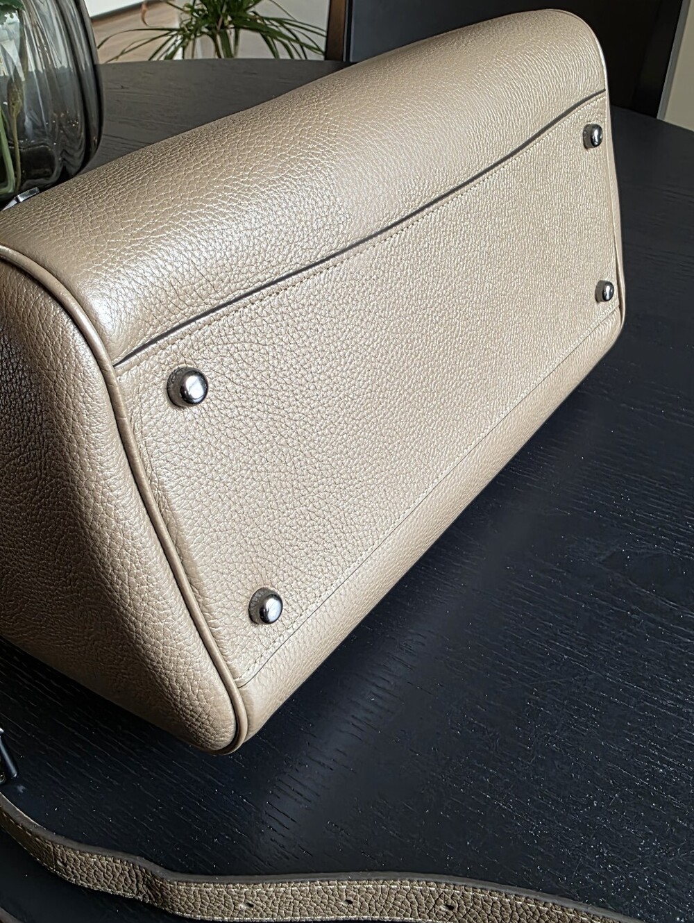 Coach Large Rowan In Stone - Picture 6 of 9